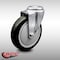 Service Caster 5 Inch SS Black Polyurethane Wheel Swivel Bolt Hole Caster SCC-SSBH20S514-PPUB-BLK - alternate 2
